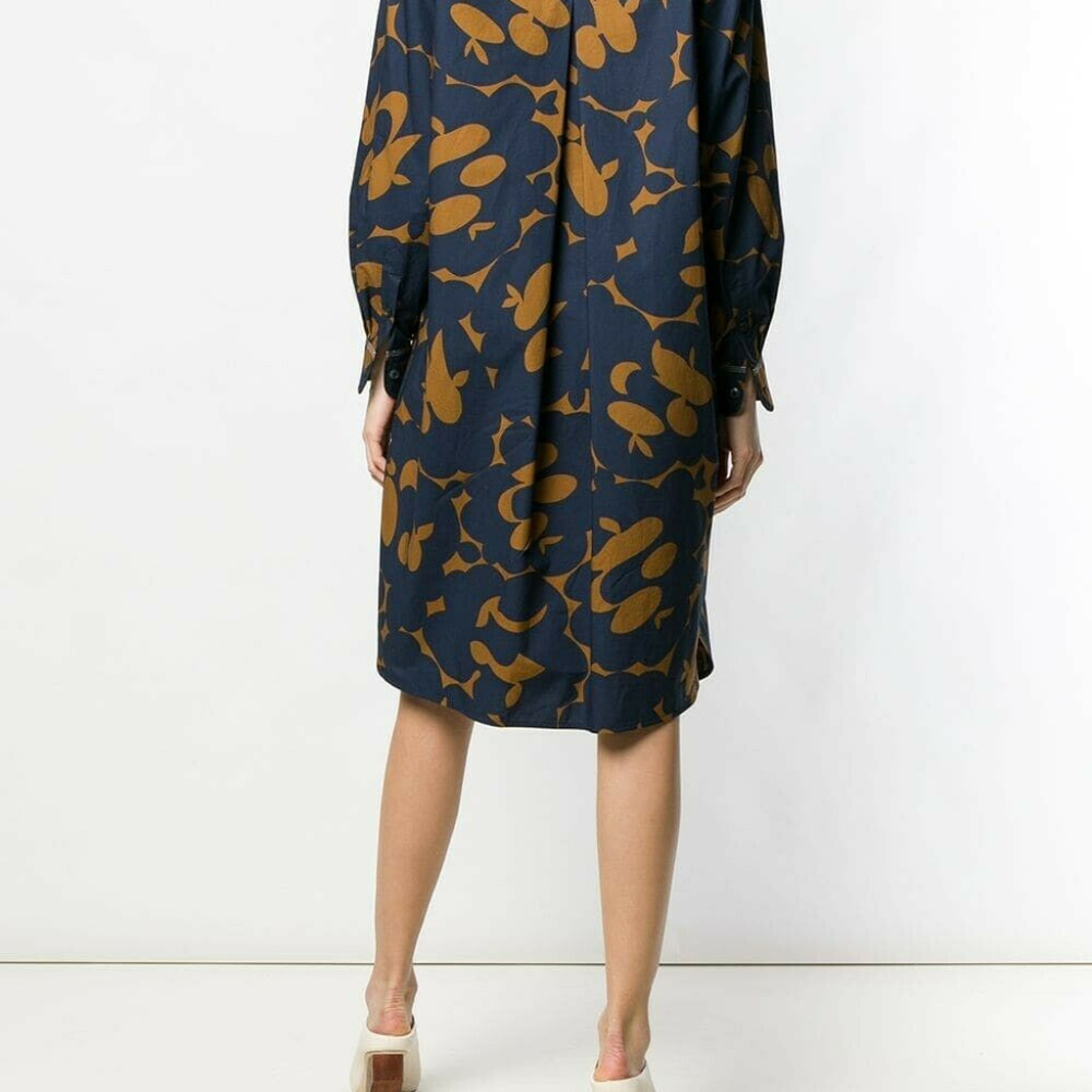 Marni Smock Print Dress - Picture 4 of 6